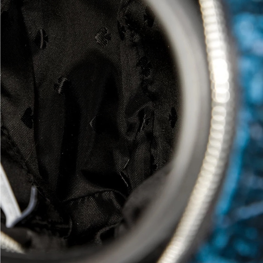 Kate Spade New York Briar Lane Quilted Crushed Velvet Mini Convertible Backpack - Picture 8 of 11